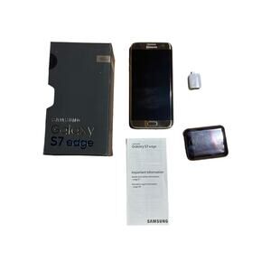 Samsung Galaxy S7 Edge Cell Phone. SM-G935P UD. unlocked. works. Silver. 32gb
